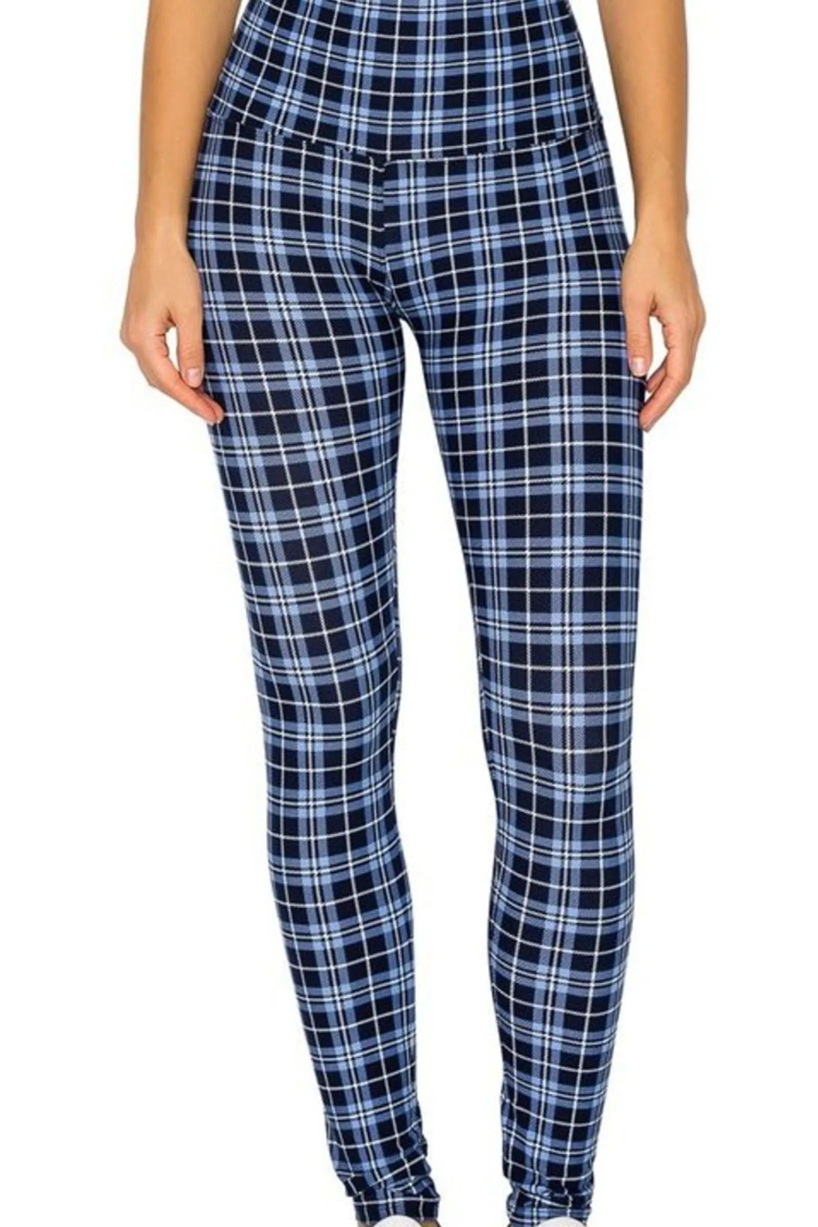 Blue Jay Plaid Legging