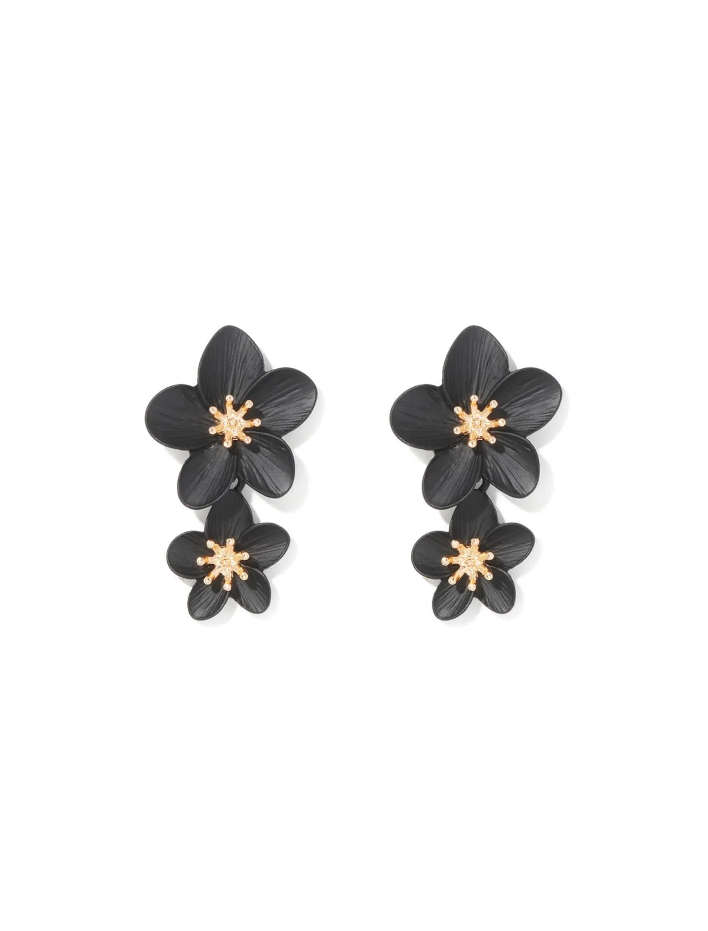 Carly Flower Drop Earrings