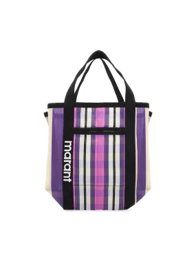 Darwen Checked Canvas Tote Bag