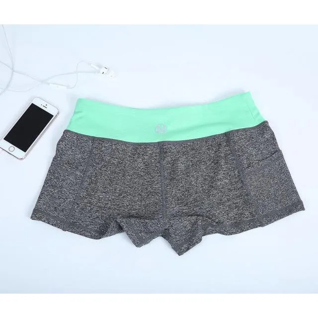 Elastic Summer Workout Shorts