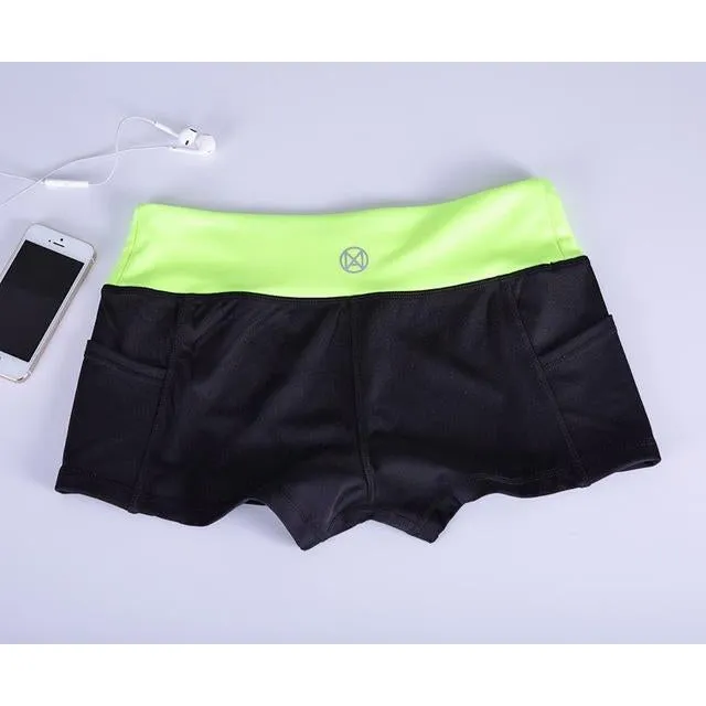 Elastic Summer Workout Shorts