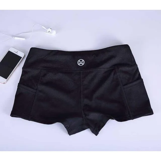 Elastic Summer Workout Shorts