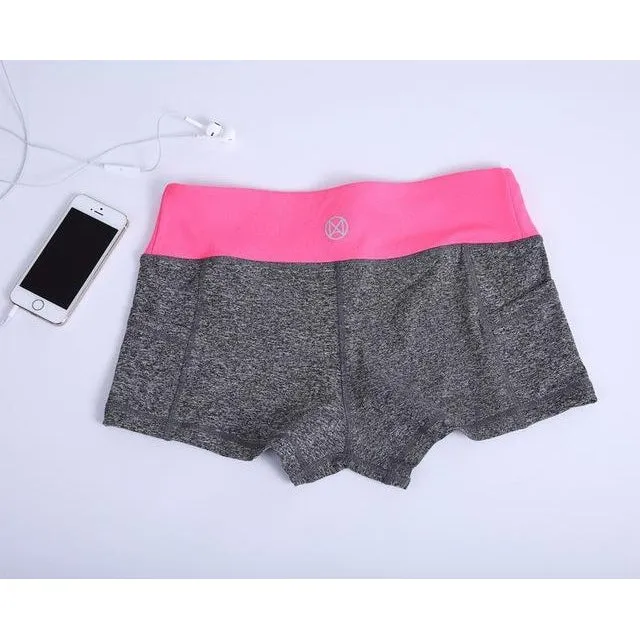 Elastic Summer Workout Shorts