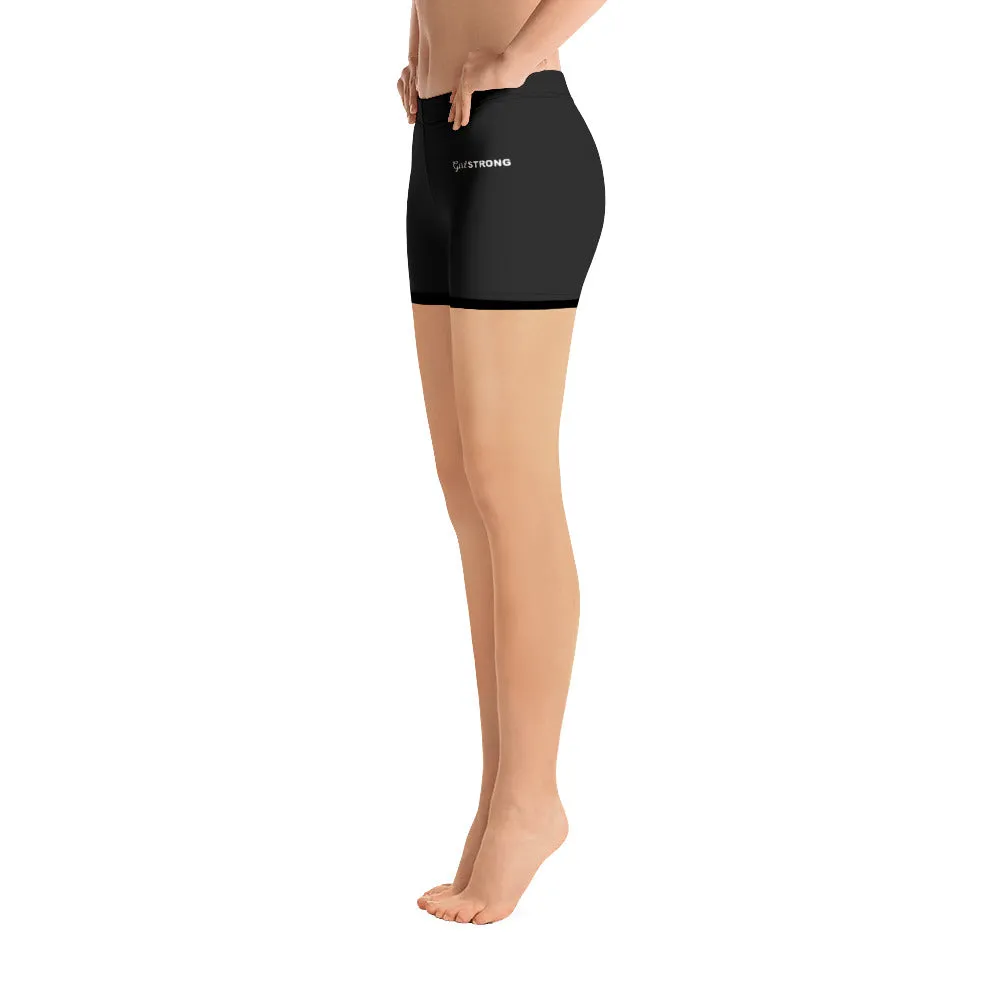 ELEVATED ESSENTIALS, SLIM AND SCULPT SHORTS BLACK