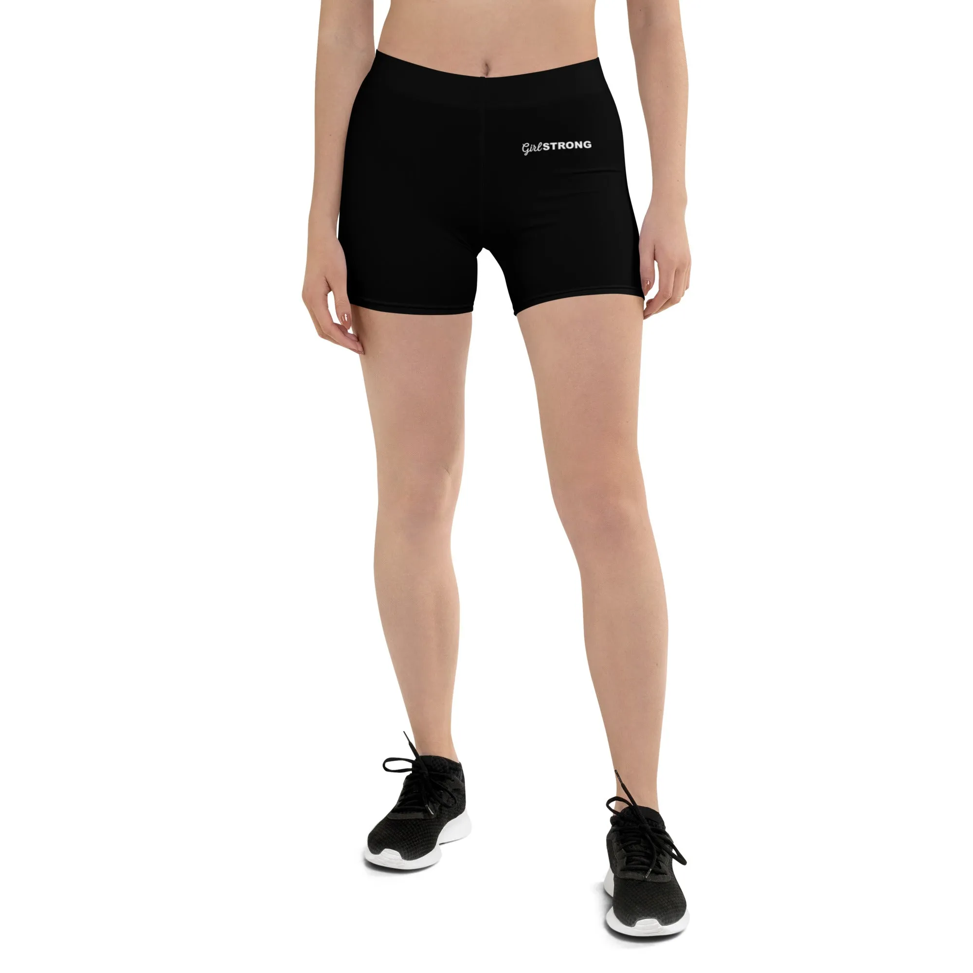 ELEVATED ESSENTIALS, SLIM AND SCULPT SHORTS BLACK