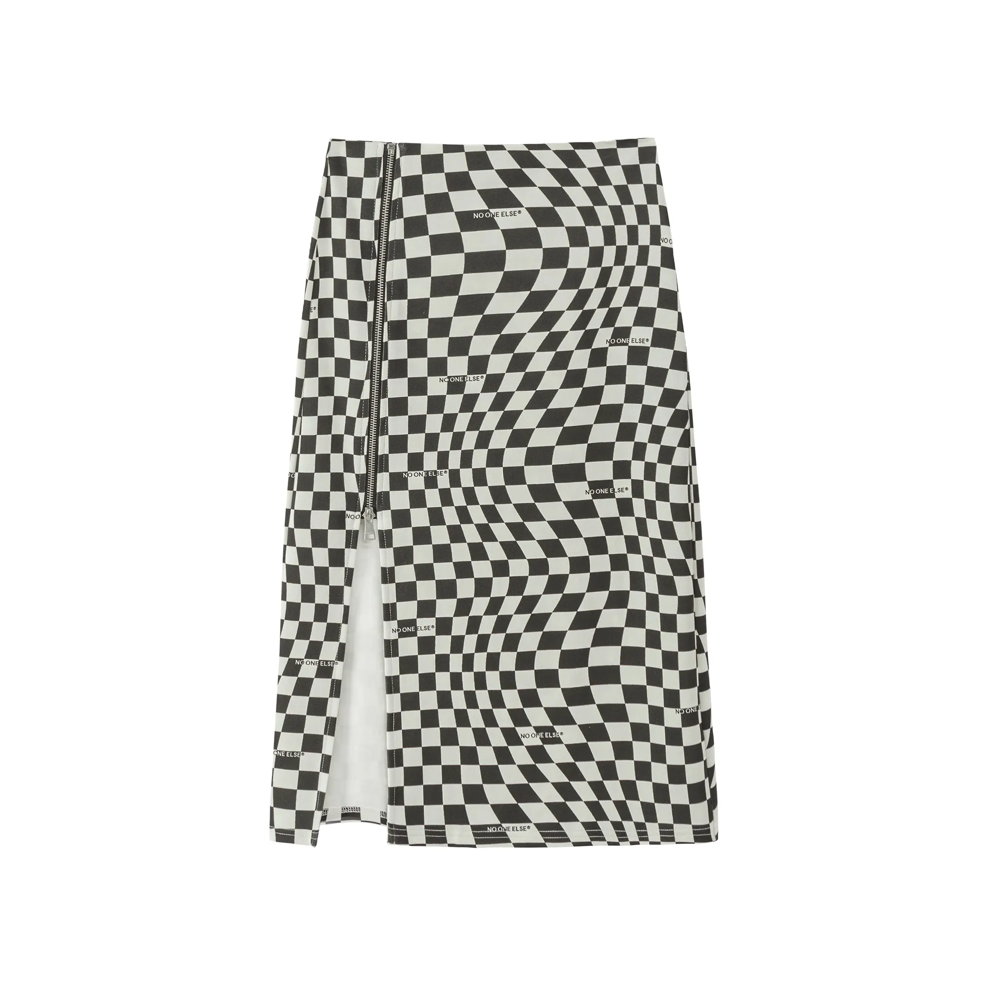 Embracing My Time Checkerec Skirt