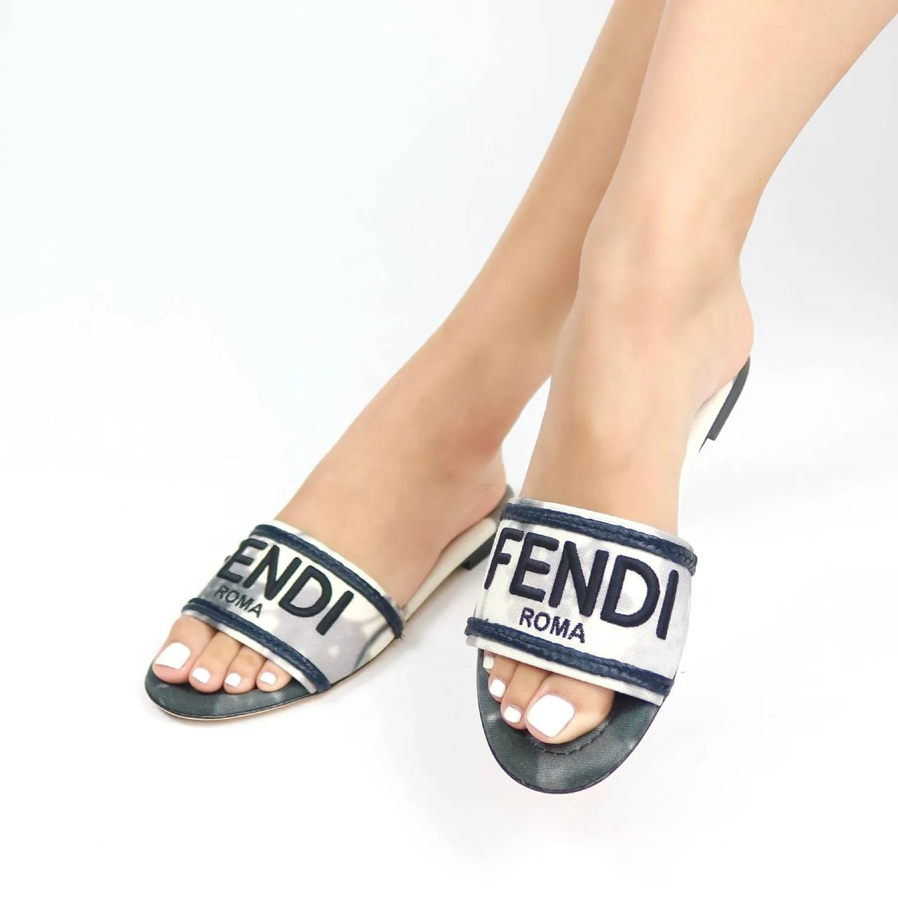 Embroidered Sandals