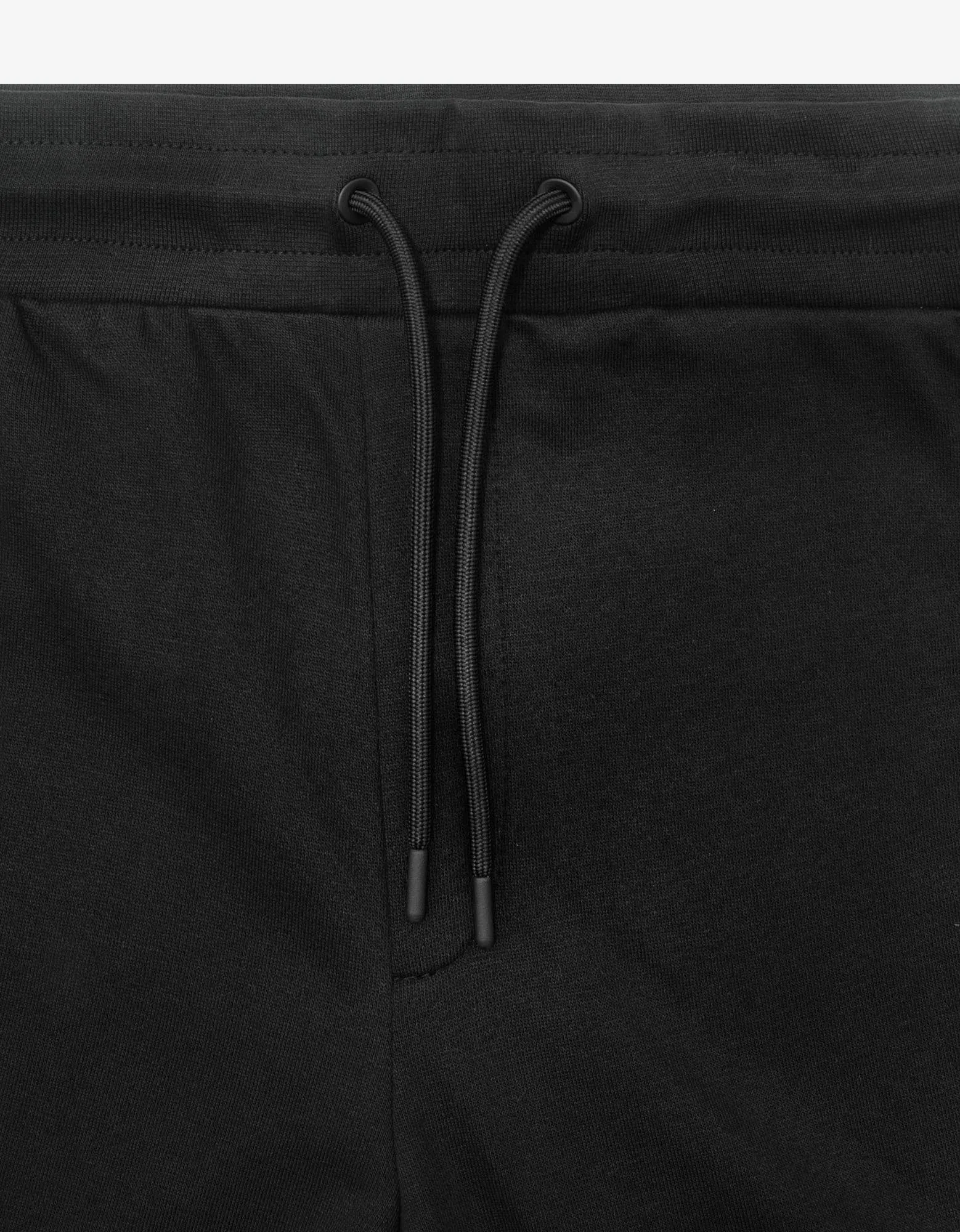 Emporio Armani Black Logo Band Sweat Pants