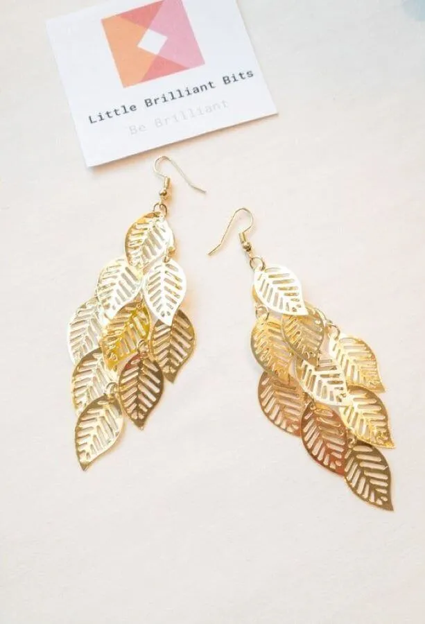 Filigree Drop Earrings