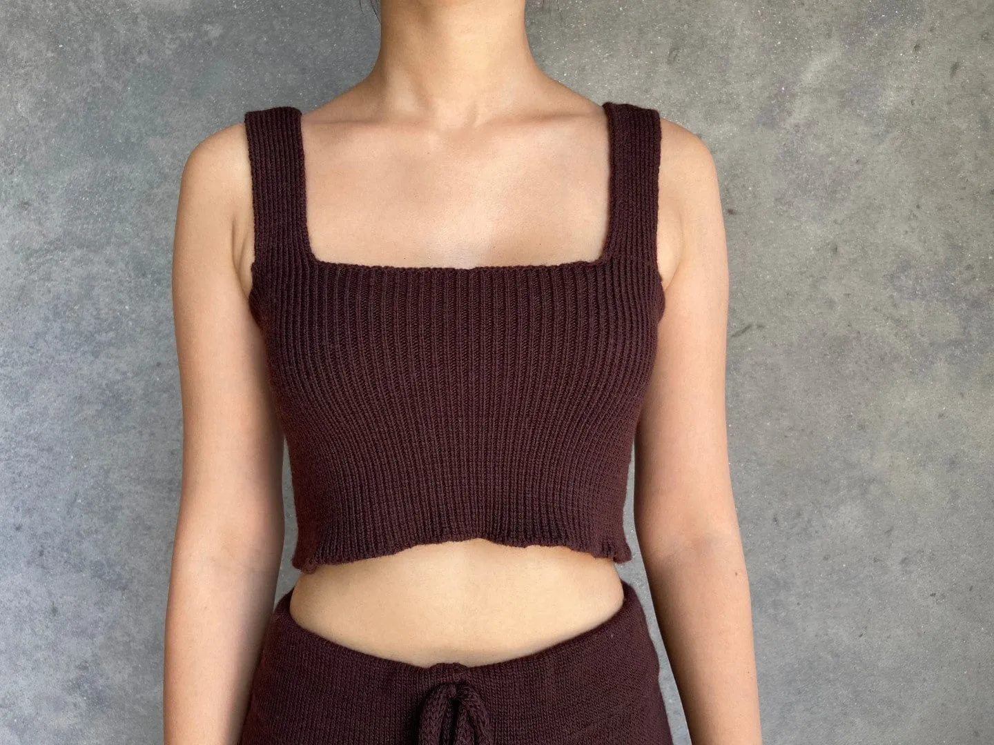 Foxys Woods Merino Crop Top