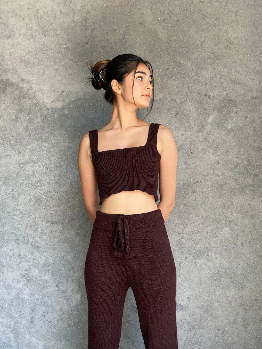 Foxys Woods Merino Crop Top