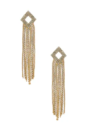 Fringe Drop Earring - 18k Gold-Plated