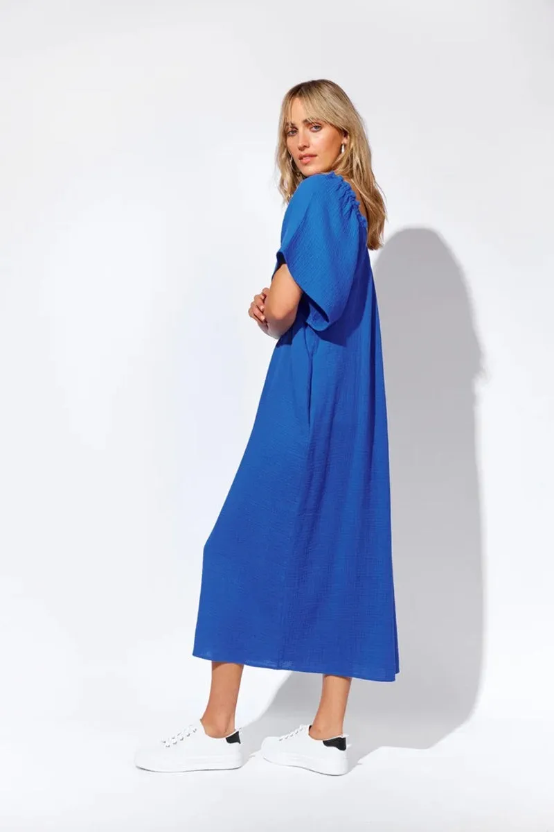 Isle Of Mine - Java Midi Dress - Cobalt