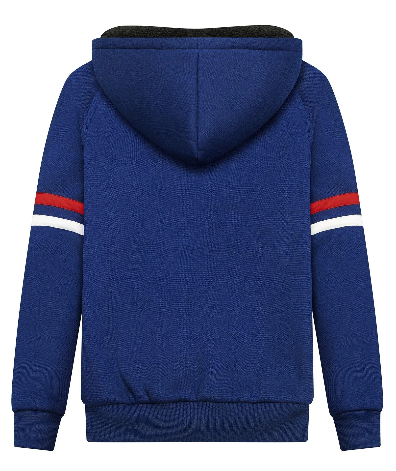 Kid's Full Zip Long Sleeve Fleece Hoodie-ZPK006519