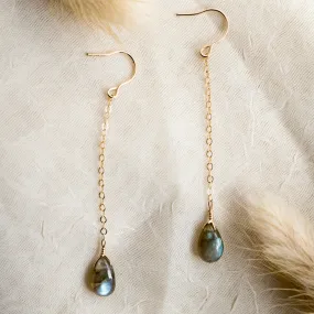 Labradorite Drop Earrings