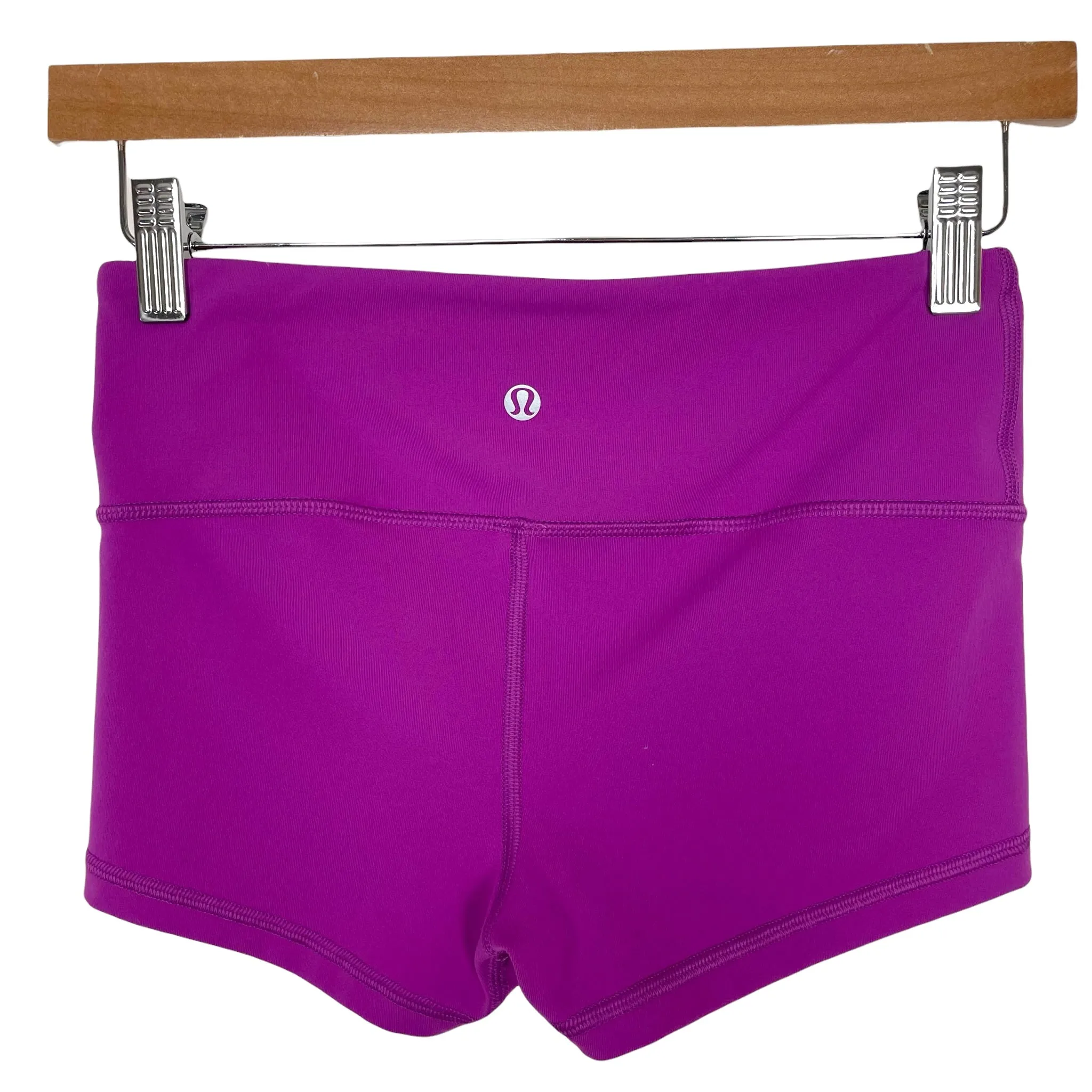 Lululemon Magenta Yoga Shorts- Size 4