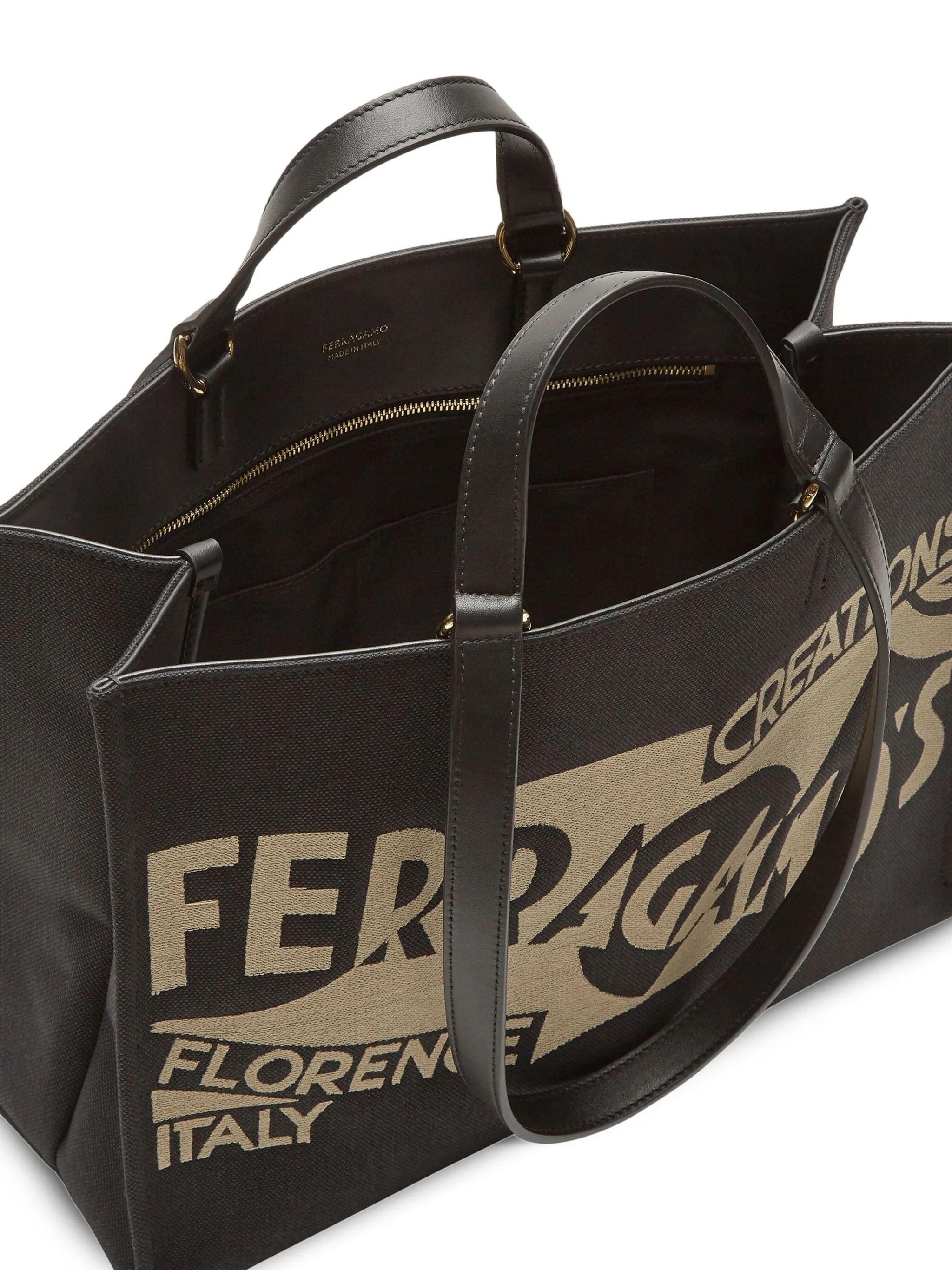 Medium Logo-Embroidered Tote Bag