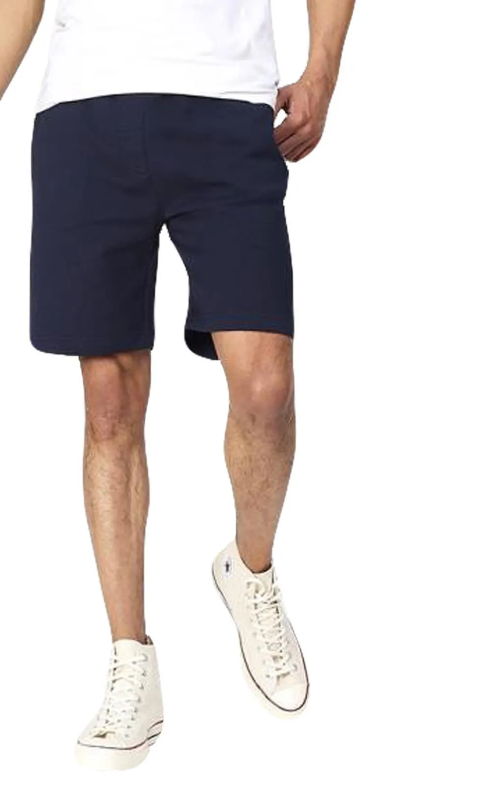 Mens Gym Workout Fleece Shorts