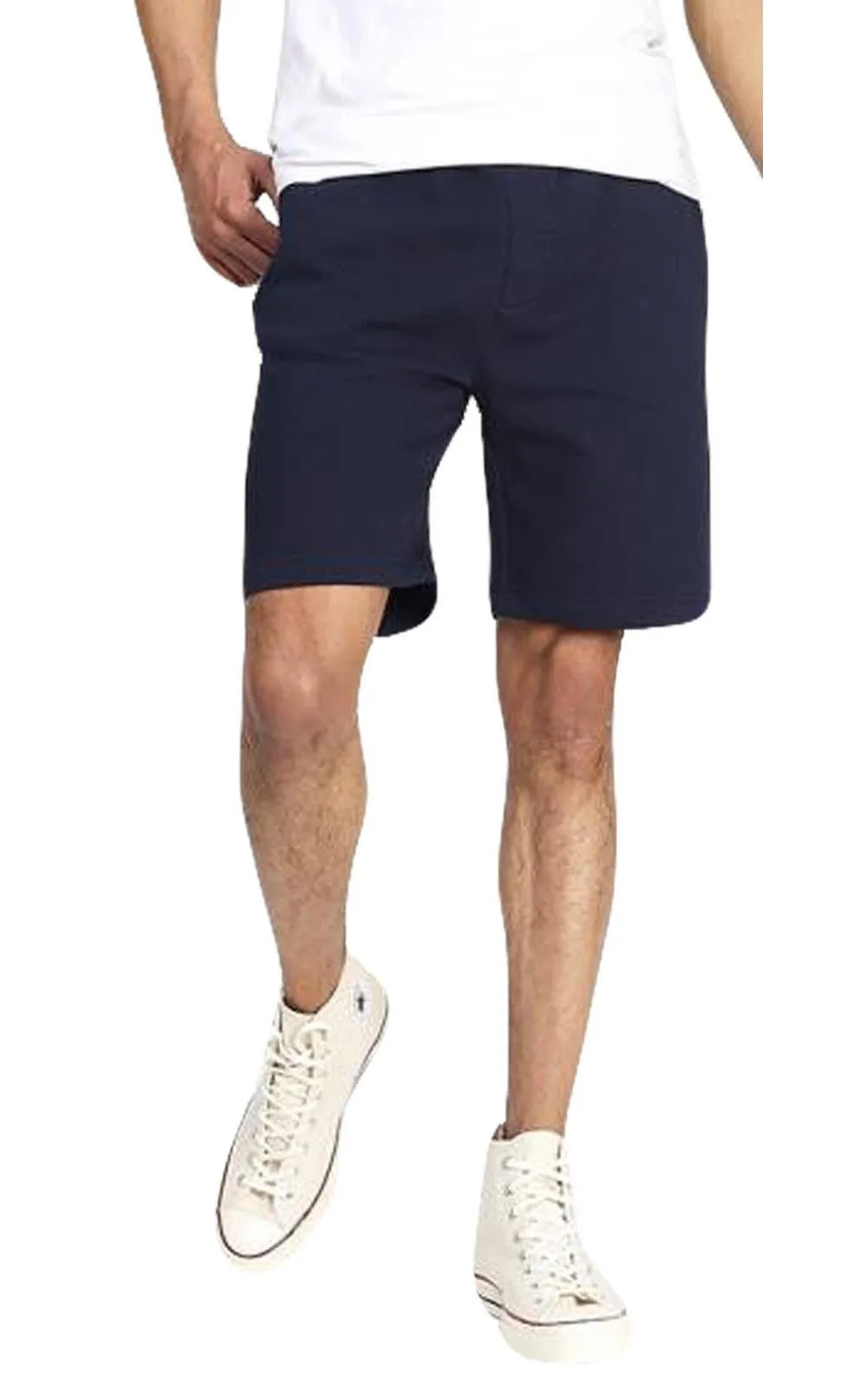 Mens Gym Workout Fleece Shorts