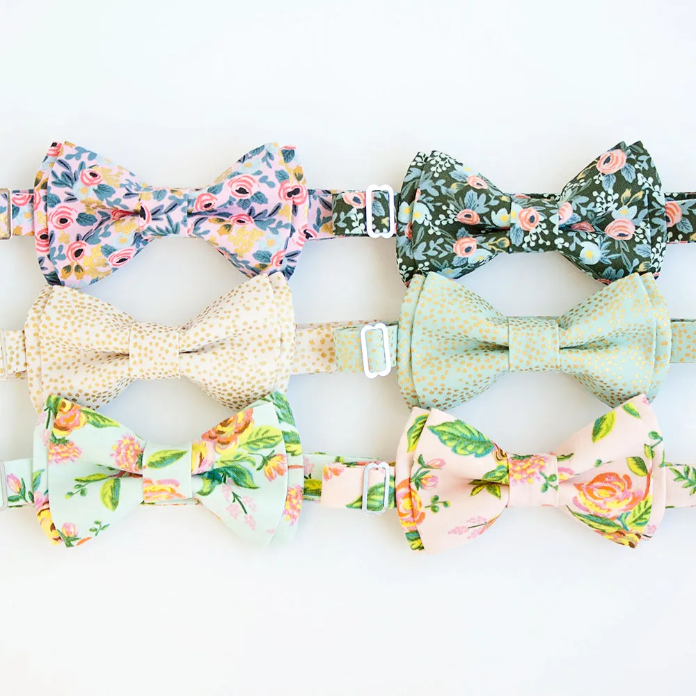 Men's Pre-Tied Bow Tie / Champagne Blush