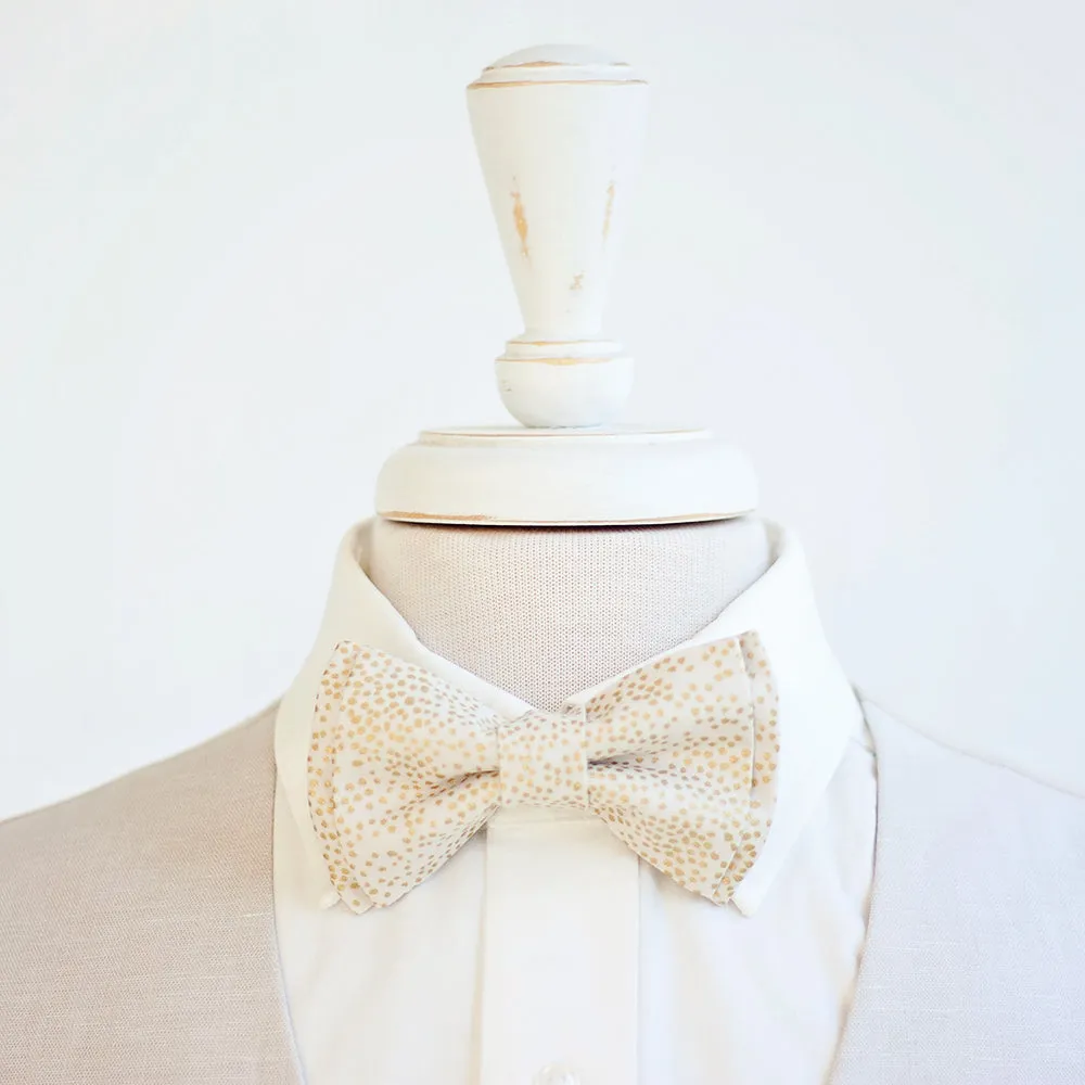 Men's Pre-Tied Bow Tie / Champagne Blush