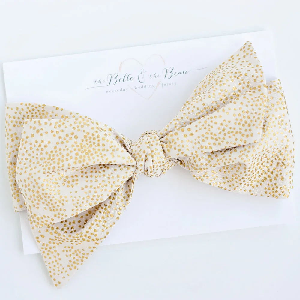 Men's Pre-Tied Bow Tie / Champagne Blush