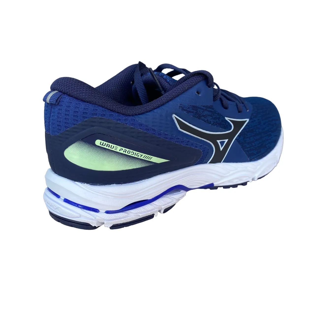 Mizuno scarpa da corsa da uomo Wave Prodigy 5 J1GC231003 blu-bianco-verde