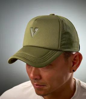 PERF  TRUCKER (ARMY GREEN)