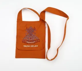 Tashi Delek Monk's Bag in Burnt Orange