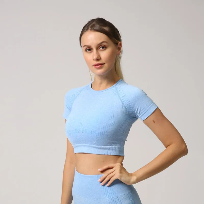 Women Seamless Yoga Shirt