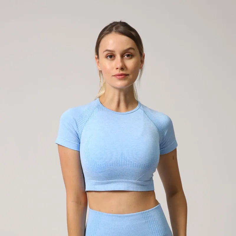 Women Seamless Yoga Shirt