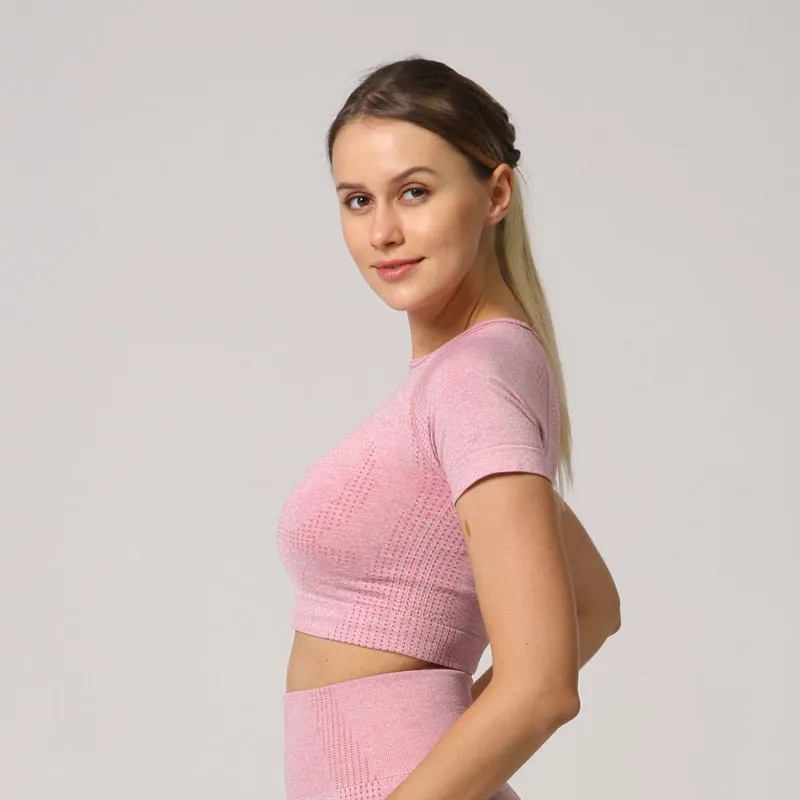 Women Seamless Yoga Shirt