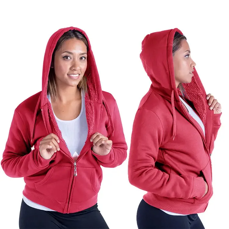 Women Sherpa Hoodies